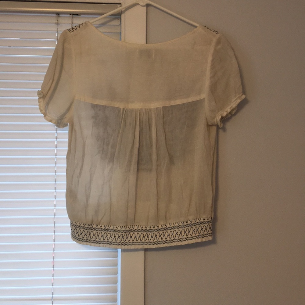 American eagle short sleeve boho shirt - Picture 2 of 3